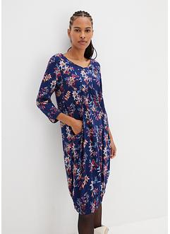 Robe en viscose avec poches en forme de O, sous-genou, bpc bonprix collection