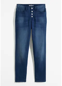 Boyfriend Mid Waist, Thermojeans mit kuscheliger Innenseite, bonprix
