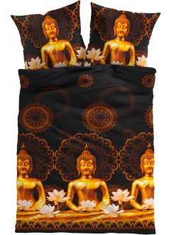 Bettwäsche mit Buddhas, bpc living bonprix collection