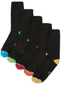 Socken mit Bio-Baumwolle (5er Pack), bonprix