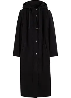 Manteau aspect laine, coupe longue, bonprix