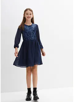 Festliches Mädchen Kleid mit Pailletten, bonprix