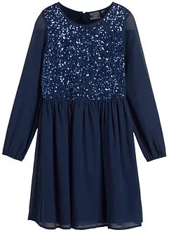 Festliches Mädchen Kleid mit Pailletten, bonprix