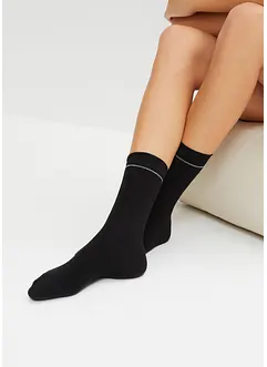 Socken mit Bio-Baumwolle (6er Pack), bonprix