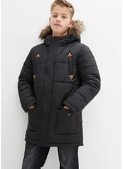 Jungen Funktions-Winterjacke mit Kapuze, bonprix