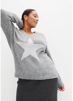 Pullover mit Stern, bonprix