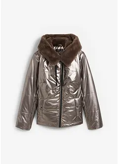 Veste matelassée brillante, bonprix