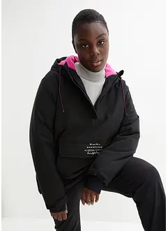 wasserdichte Ski Funktions-Schlupfjacke mit Fleece-Futter, bonprix
