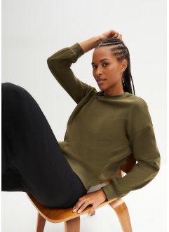 Sweatshirt mit überschnittenen Schultern, bpc bonprix collection