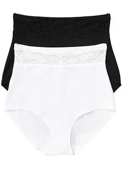 Shape Panty mit leichter Formkraft (2er Pack), bonprix