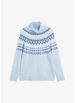 Norweger-Rollkragenpullover, bonprix