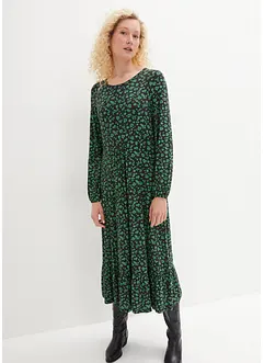 Robe fluide en jersey de viscose mélangée, bonprix