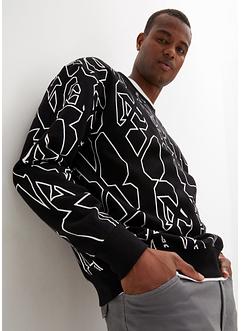 Sweatshirt aus Bio Baumwolle, Loose Fit, RAINBOW