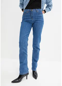 Straight Jeans High Waist, Stretch, bonprix