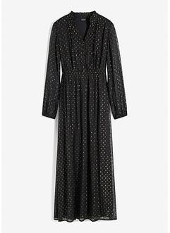 Maxikleid mit Glitzereffekt, BODYFLIRT
