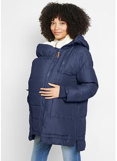 Umstandswinterjacke mit Kapuze aus recyceltem Polyester / Tragejacke, bpc bonprix collection