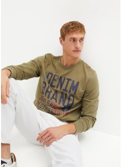 Sweatshirt mit recyceltem Polyester, John Baner JEANSWEAR