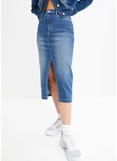 Jeansrock Mid Waist, bonprix