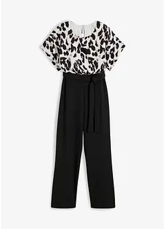 Wickeljumpsuit mit Print, bonprix