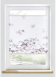 Store plissé avec imprimé floral, bonprix