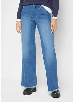 Wide-Leg-Jeans High Waist, bonprix