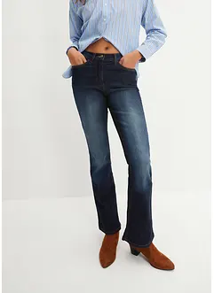 Bootcut Jeans Mid Waist, Stretch, bonprix