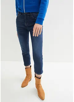 Jean ultra-doux slim, 7/8, bonprix