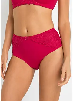 Maxislip mit Spitze (2er Pack), bonprix