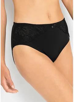 Lot de 2 slips Maxi avec dentelle, bonprix