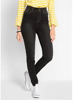 Jean slim taille haute, super stretch, bonprix