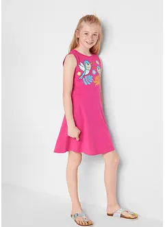 Jerseykleid aus reiner Bio-Baumwolle (3er Pack), bonprix