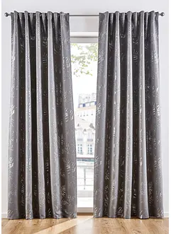 Verdunkelungsvorhang mit Glanz Druck (1er Pack), bonprix