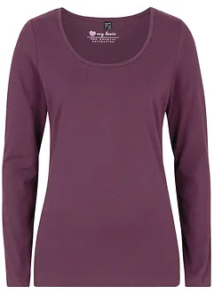 Figurbetontes Langarmshirt, bonprix