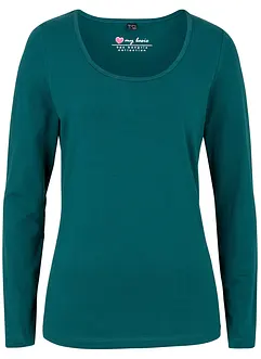 Figurbetontes Langarmshirt, bonprix