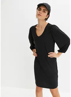 Robe en jersey avec manches bouffantes, bonprix