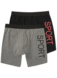 Lot de 2 boxers longs, bonprix