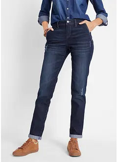 Boyfriend-Jeans Mid Waist, Komfort-Stretch, bonprix