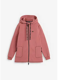 Long-Fleecejacke mit Reißverschluss-Taschen, bonprix