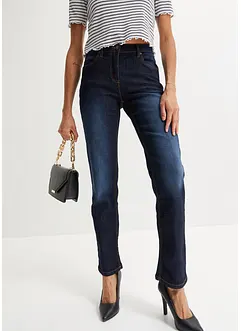Straight Jeans Mid Waist, Stretch, bonprix