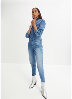 Jeans-Overall mit Stretch, John Baner JEANSWEAR