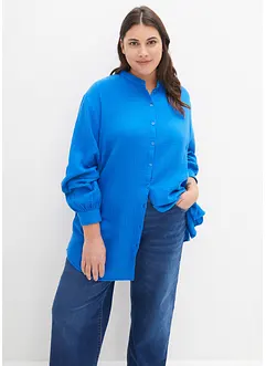 Chemisier long en gaze de coton, bonprix