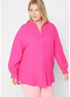 Chemisier long en gaze de coton, bonprix