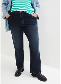 Straight-Jeans, High Waist, Stretch, bonprix