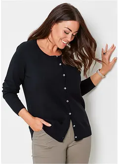 Gilet ajusté en fine maille, bonprix