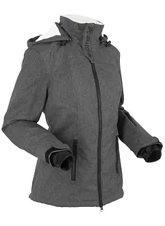 wasserdichte Outdoor-Funktions-Jacke mit Teddyfleece, bonprix