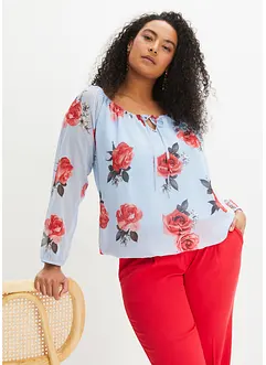 Bluse mit Tunnelzug, bonprix