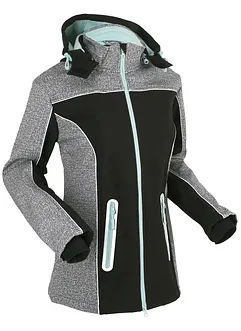 wasserabweisende Softshelljacke mit reflektierenden Details, bonprix