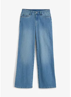 Jean large taille mi-haute, extensible, bonprix