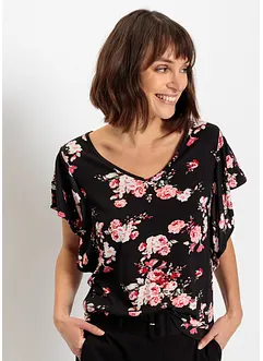 Shirt mit Volantärmeln, bonprix
