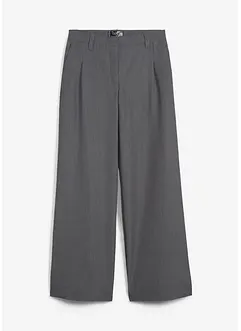 Bundfaltenhose mit hohem Bequembund, bonprix